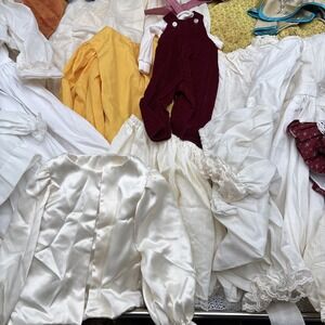 Mixed Sizes Baby Doll Clothing Lot Mostly Handmade Vintage Outfits Homemade LHOP